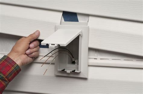 electrical outlet box for vinyl siding syrface mount|surface mount electrical box vinyl siding.